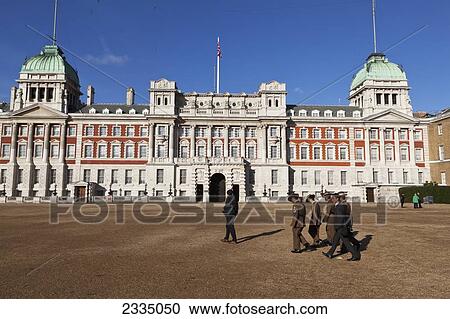 Stock Image - Horse Guards Parade; London, England, Uk. Fotosearch