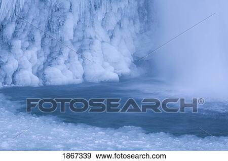 Horsetail Falls And Ice In Winter, Columbia River Gorge, Oregon, United States Of America View Large Photo Image Stock Photo - Horsetail Falls And Ice In Winter, Columbia River Gorge, Oregon, United States Of America. Fotosearch