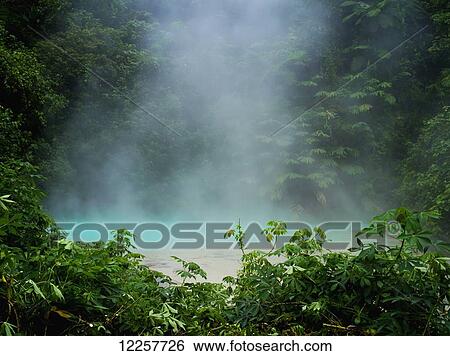 Stock Photograph - Hot springs; West New Britain, Papua New Guinea. Fotosearch