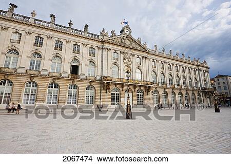Picture - Hotel De Ville (City Hall) On Place Stanislas, Nancy, France. Fotosearch