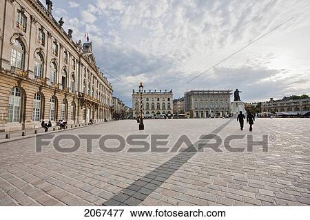 Stock Photo - Hotel De Ville (City Hall) On Place Stanislas, Nancy, France. Fotosearch