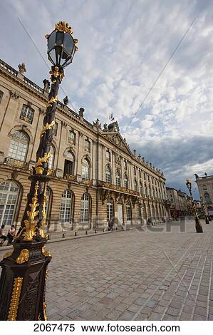 Stock Photography - Hotel De Ville (City Hall) On Place Stanislas, Nancy, France. Fotosearch