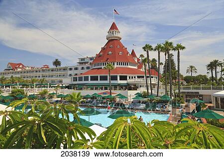 Hotel Del Coronado In Coronado Island Near San Diego; California United States Of America View Large Photo Image Stock Photo - Hotel Del Coronado In Coronado Island Near San Diego; California United States Of America. Fotosearch