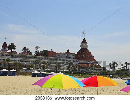 Stock Photography - Hotel Del Coronado In Coronado Island Near San Diego; California United States Of America. Fotosearch