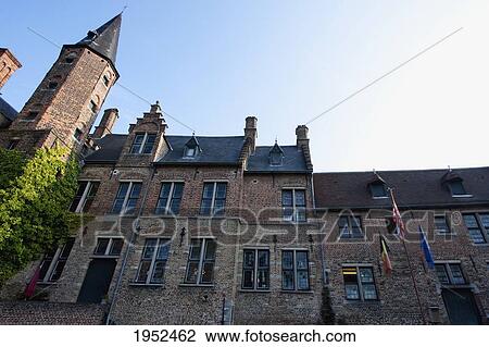 Stock Image - Hotel Duc de Bourgogne, Bruges (Brugge), West Flanders, Belgium. Fotosearch