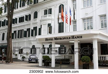 Hotel Metropole; Hanoi, Vietnam View Large Photo Image Stock Image - Hotel Metropole; Hanoi, Vietnam. Fotosearch