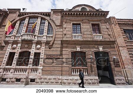 Stock Photo - Hotel Victoria, Cuenca, Azuay, Ecuador. Fotosearch