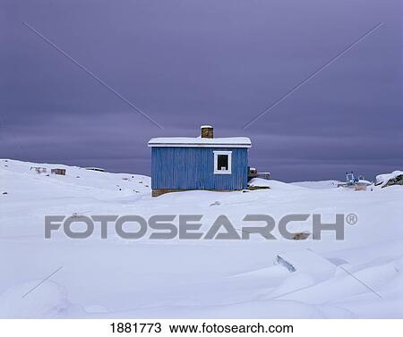 House In Frozen Landscape View Large Photo Image Stock Image - House In Frozen Landscape. Fotosearch