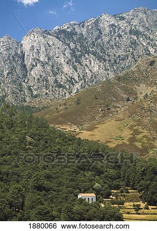 House In Mountains Near Corte View Large Photo Image Stock Photograph - House In Mountains Near Corte. Fotosearch