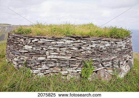 House In Orongo Ceremonial Village, Rapa Nui (Easter Island), Chile View Large Photo Image Stock Photography - House In Orongo Ceremonial Village, Rapa Nui (Easter Island), Chile. Fotosearch