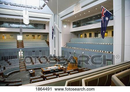 Stock Image - House Of Representatives, Canberra, Australia. Fotosearch