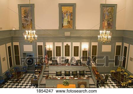 Stock Photo - House Of Representatives, Legislative Hall, Capitol Building, Dover, Delaware, Usa. Fotosearch