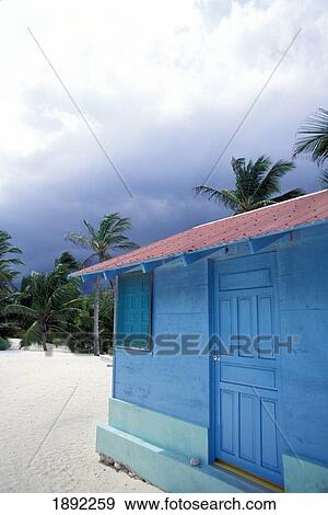Stock Photo - House On Beach. Fotosearch