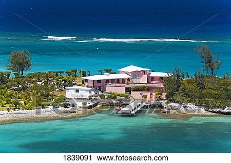 House On Paradise Island, High Angle View; Nassau, New Providence Island, Bahamas View Large Photo Image Stock Image - House On Paradise Island, High Angle View; Nassau, New Providence Island, Bahamas. Fotosearch