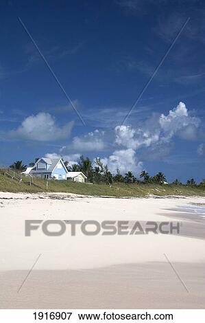 Stock Photo - House On The Beach. Fotosearch