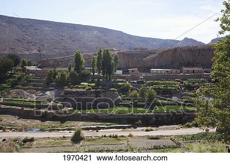 Houses And Agricultural Terraces, Caspana, Antofagasta Region, Chile View Large Photo Image Stock Image - Houses And Agricultural Terraces, Caspana, Antofagasta Region, Chile. Fotosearch