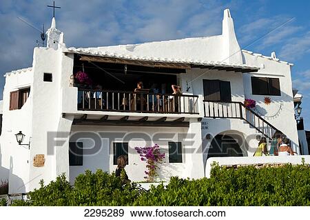Houses In The Picturesque Village Of Binibequer, Menorca, Balearic Islands, Spain View Large Photo Image Stock Photo - Houses In The Picturesque Village Of Binibequer, Menorca, Balearic Islands, Spain. Fotosearch