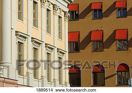 Housing In Stockholm. View Large Photo Image Picture - Housing In Stockholm.. Fotosearch