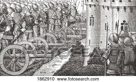 How The Comte De Foix Took Strong Places In Guienne. After A Miniature From The 15Th Century Manuscript Vigiles De Charles Vii. From Science And Literature In The Middle Ages By Paul Lacroix Published London 1878 View Large Photo Image Stock Image - How The Comte De Foix Took Strong Places In Guienne. After A Miniature From The 15Th Century Manuscript Vigiles De Charles Vii. From Science And Literature In The Middle Ages By Paul Lacroix Published London 1878. Fotosearch