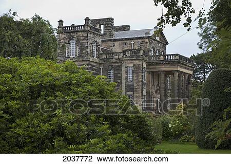 Stock Image - Howick Hall; Northumberland England. Fotosearch