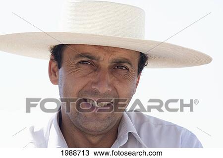 Huaso Wearing A Chupalla (Straw Hat) At Estancia El Cuadro, Casablanca Valley, Valparaiso Region, Chile View Large Photo Image Stock Image - Huaso Wearing A Chupalla (Straw Hat) At Estancia El Cuadro, Casablanca Valley, Valparaiso Region, Chile. Fotosearch