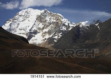 Stock Image - Huayna Potosi Peak. Fotosearch