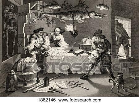 Hudibras Beats Sidrophel And His Man Whachum Engraved By F F Walker After Hogarth From The Works Of Hogarth Published London 1833 View Large Photo Image Stock Photograph - Hudibras Beats Sidrophel And His Man Whachum Engraved By F F Walker After Hogarth From The Works Of Hogarth Published London 1833. Fotosearch