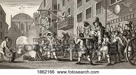 Hudibras The Burning Of The Rumps At Temple Bar Engraved By J Romney After Hogarth From The Works Of Hogarth Published London 1833 View Large Photo Image Stock Photograph - Hudibras The Burning Of The Rumps At Temple Bar Engraved By J Romney After Hogarth From The Works Of Hogarth Published London 1833. Fotosearch