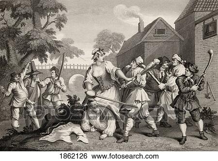 Hudibras The Knight Submits To Trulla Engraved By F F Walker After Hogarth From The Works Of Hogarth Published London 1833 View Large Photo Image Stock Photograph - Hudibras The Knight Submits To Trulla Engraved By F F Walker After Hogarth From The Works Of Hogarth Published London 1833. Fotosearch