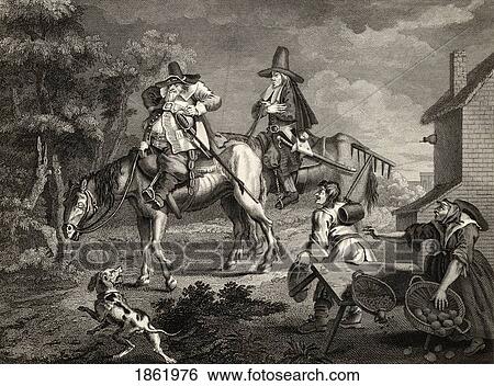 Hudibras The Manner How He Sallies Forth Engraved By C Armstrong After Hogarth From The Works Of Hogarth Published London 1833 View Large Photo Image Stock Photograph - Hudibras The Manner How He Sallies Forth Engraved By C Armstrong After Hogarth From The Works Of Hogarth Published London 1833. Fotosearch