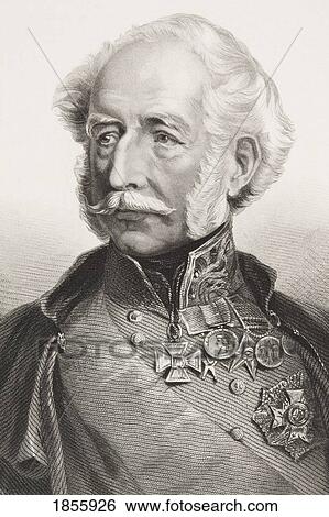 Stock Photograph - Hugh Gough, 1St Viscount Gough 1779 - 1869. British Field Marshal. From The Book Gallery Of Historical Portraits Published C. 1880.. Fotosearch