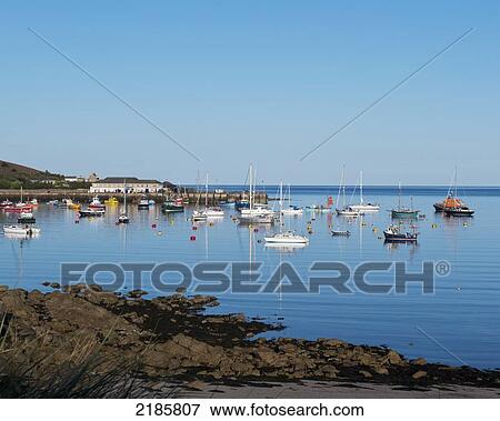 Stock Photo - Hugh Town, St Mary's, Isles Of Scilly, Cornwall, Uk, Europe. Fotosearch