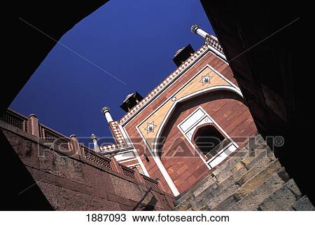 Humayuns Tomb, Low Angle View View Large Photo Image Stock Image - Humayuns Tomb, Low Angle View. Fotosearch