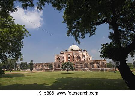 Humayun's Tomb View Large Photo Image Stock Photograph - Humayun's Tomb. Fotosearch