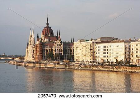 Hungarian Parliament Building, Budapest, Hungary View Large Photo Image Stock Image - Hungarian Parliament Building, Budapest, Hungary. Fotosearch