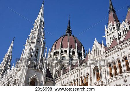 Hungarian Parliament Building, Budapest, Hungary View Large Photo Image Stock Photo - Hungarian Parliament Building, Budapest, Hungary. Fotosearch