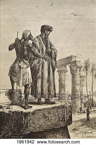 Stock Image - Ibn Battuta In Egypt. Ibn Battuta, Moroccan Born Traveller And Scholar, Was Born In Tangier 1304 And Died In Morocco Circa 1368-1369.. Fotosearch