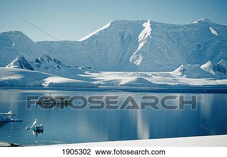 Ice / Snow / Mountains, Wiencke Island, Antarctic Peninsula, Antarctica, The Arctic Circle. View Large Photo Image Stock Image - Ice / Snow / Mountains, Wiencke Island, Antarctic Peninsula, Antarctica, The Arctic Circle.. Fotosearch