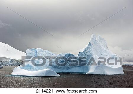 Stock Image - Iceberg; Antarctica. Fotosearch