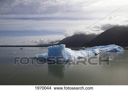 Picture - Iceberg In Laguna San Rafael, Laguna San Rafael National Park, Aysen Region, Chile. Fotosearch