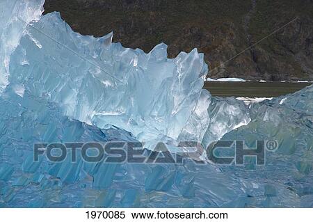 Stock Photography - Iceberg In Laguna San Rafael, Laguna San Rafael National Park, Aysen Region, Chile. Fotosearch
