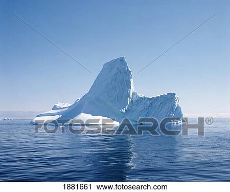 Icebergs On The Sea, Disko Bay View Large Photo Image Stock Image - Icebergs On The Sea, Disko Bay. Fotosearch