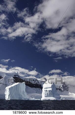 Icebergs View Large Photo Image Stock Image - Icebergs. Fotosearch
