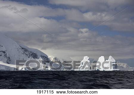 Icebergs View Large Photo Image Stock Photography - Icebergs. Fotosearch