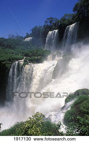Iguassu Falls View Large Photo Image Stock Image - Iguassu Falls. Fotosearch