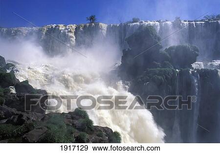 Iguassu Falls View Large Photo Image Stock Photo - Iguassu Falls. Fotosearch