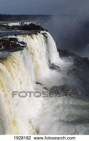 Stock Image - Iguasu Falls. Fotosearch