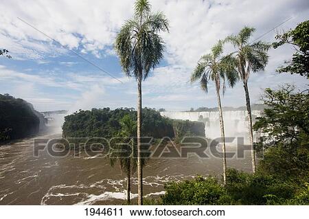 Stock Image - Iguazu Falls National Park, Misiones, Argentina. Fotosearch