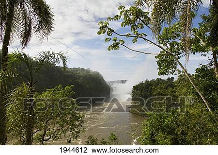Stock Image - Iguazu Falls National Park, Misiones, Argentina. Fotosearch