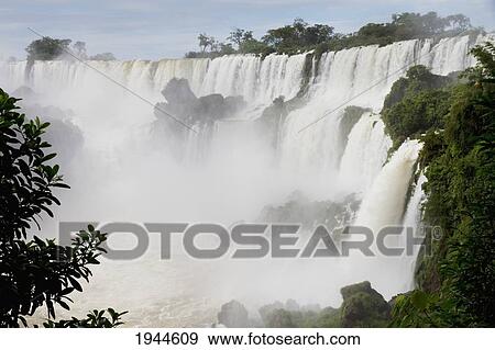 Stock Photo - Iguazu Falls National Park, Misiones, Argentina. Fotosearch